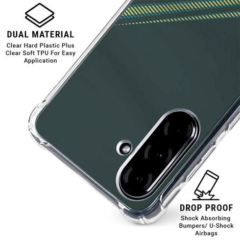 Australia Soccer Flag Galaxy A36 5G Clear Case